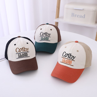 儿童帽子春夏秋季男孩薄款鸭舌帽防晒遮阳男宝女童卡通百搭棒球帽