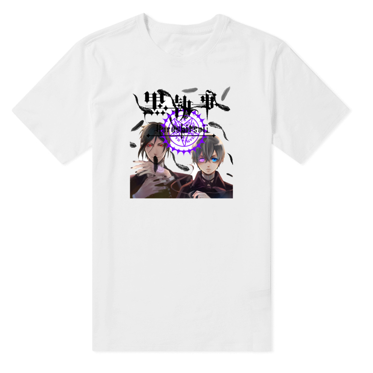 Black Butler 黑执事 黑管家 夏尔 米卡利斯 角色纯棉圆领短袖T恤