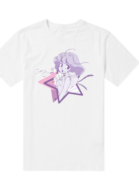 我是小甜甜 魔法小天使L'incantevole Creamy动漫周边纯棉短袖T恤