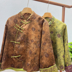 短外套 边刺绣新中式 26年早春新款 外套袖