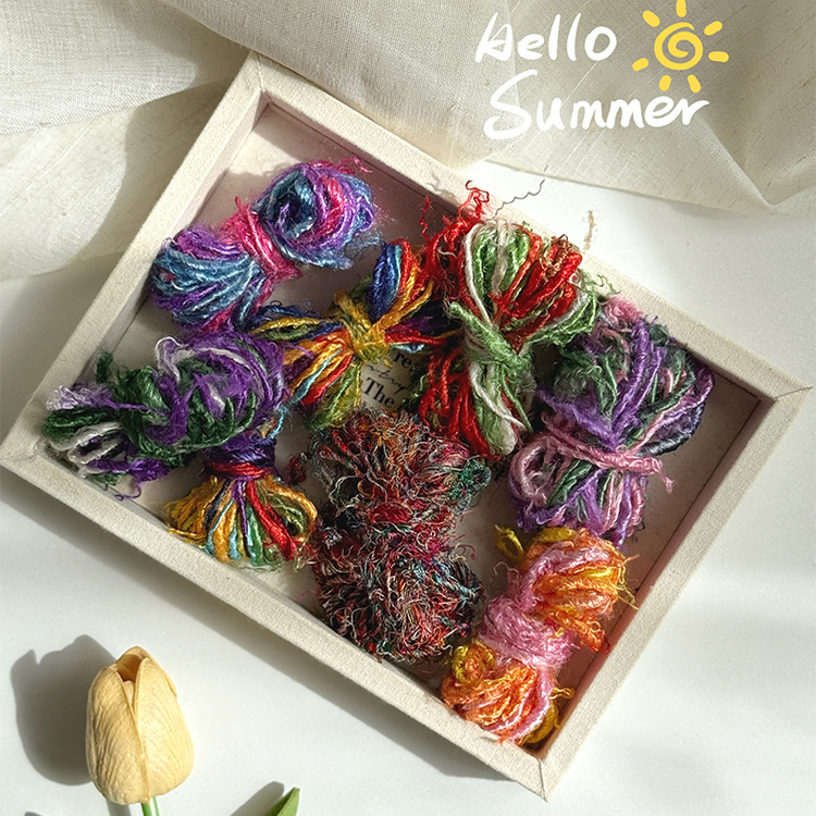 diy尼泊尔帽子配件丝线