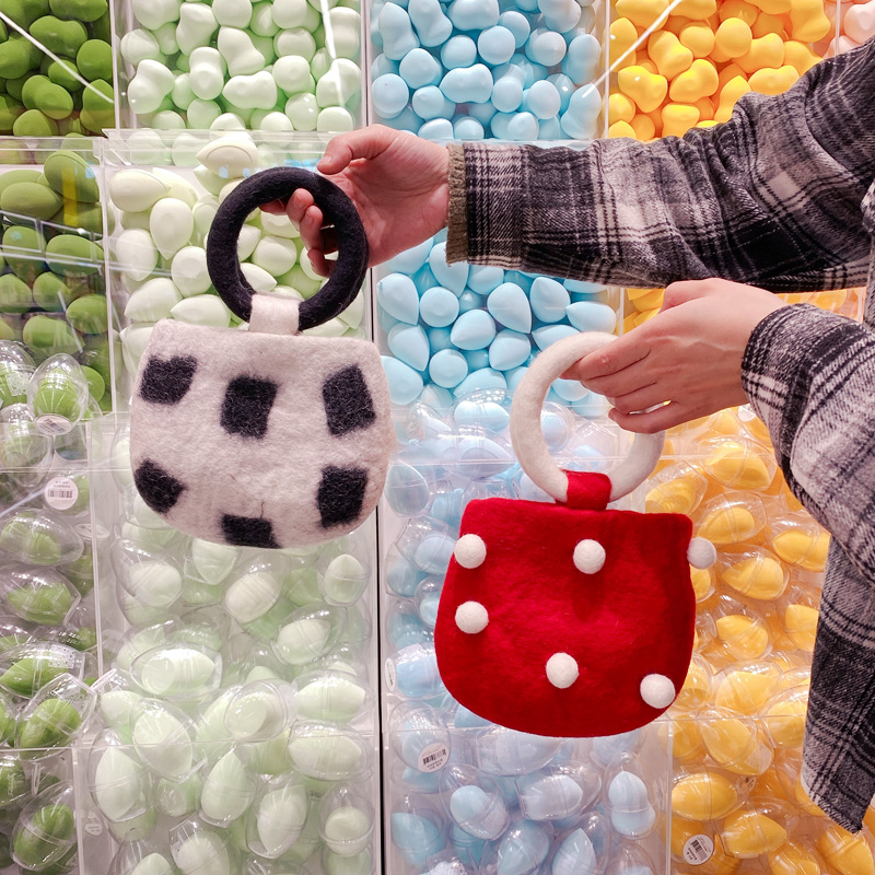 复古日本童趣手拎包手提