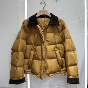 女装 凯依娜2025B 冬季 新款 翻领宽松保暖白鸭绒羽绒服10 10专柜正品