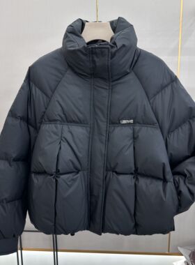 欣雅茜25-006专柜正品新款冬季女装立领短款小个子白鸭绒羽绒服AA