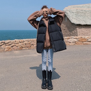 档口现货 跑量三色短款棉衣马甲 可搭卫衣卖266-771-P90K148,马夹,浙宝266