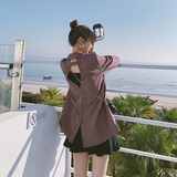 2021新款特色后背镂空两色西装266-6622-P110K168，女装西装，浙宝266