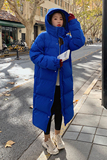 档口现货克莱因蓝两色中戏校服款棉衣转化高266-1008，女装棉衣/棉服，浙宝266