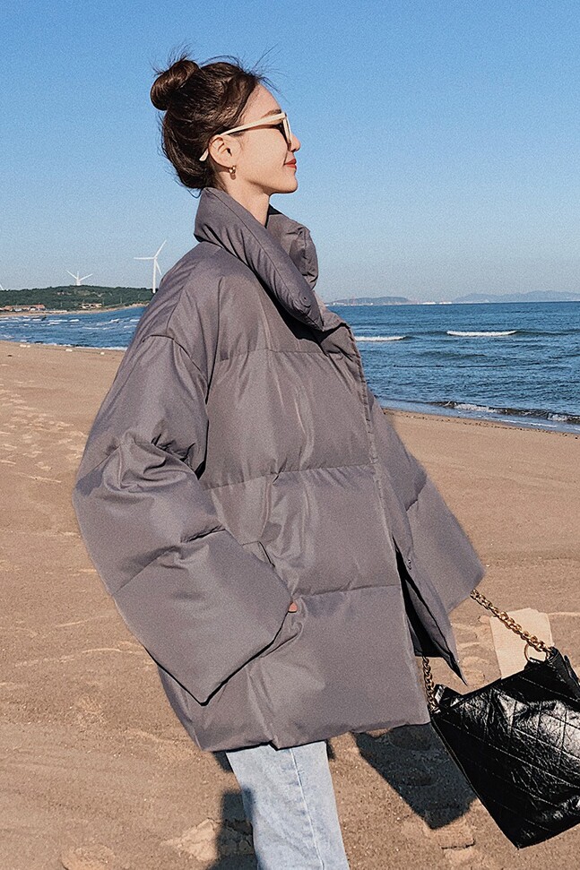 现货跑量引流款退货低四色双排扣短棉衣266-773-P100K158,女装棉衣/棉服,浙宝266