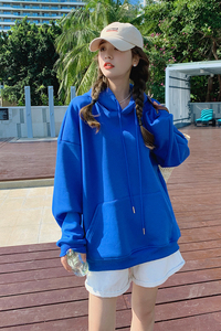 大货已出 2023新款 两色连帽套头贴标卫衣266-2267图片