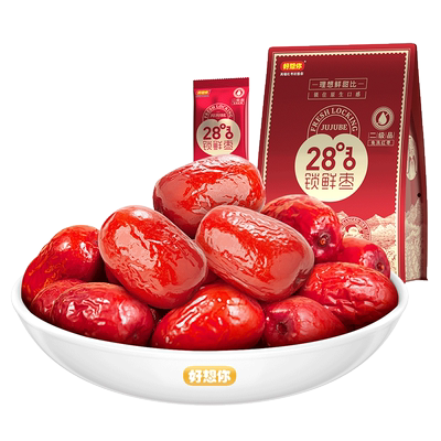 好想你锁鲜红枣500g高水分