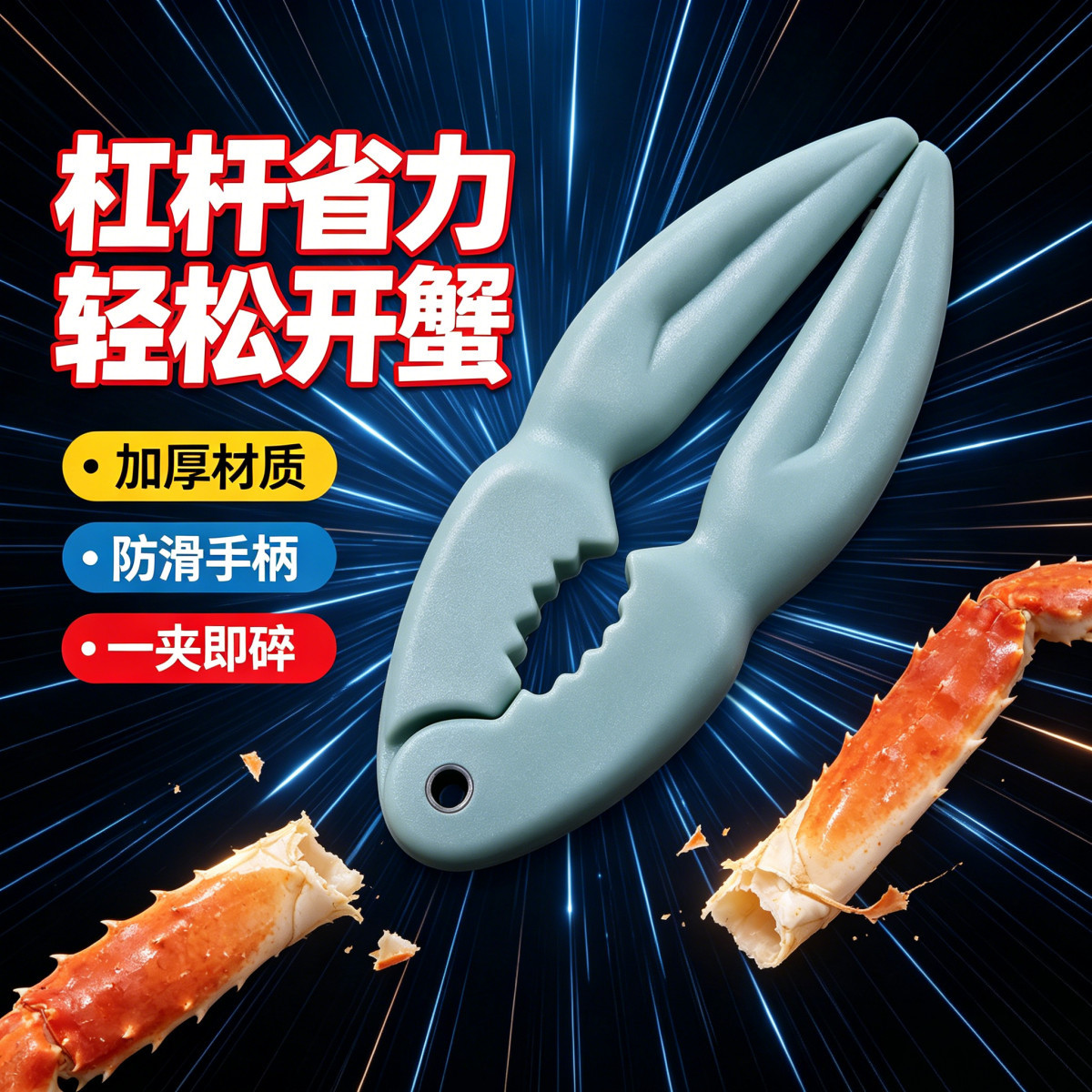 2026新款家用螃蟹剥钳一夹即碎