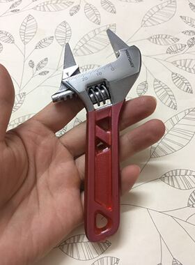 进口世霸SUPER扳手 卫浴扳手  迷你4寸薄口小扳手 超大开口活板手