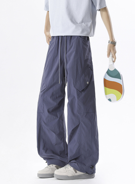 A440-G037-特P38 春季大口袋工装束脚休闲裤