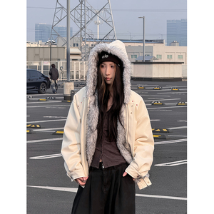 A440-MY1605-P110 重磅座山雕连帽毛领棉衣，男装棉衣，电商A440