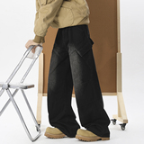 A440-K2888-P65春季重工水洗工装牛仔裤，男装牛仔裤，电商A440