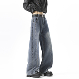 A440-K325-P55春季新款弯刀直筒牛仔裤，男装牛仔裤，电商A440