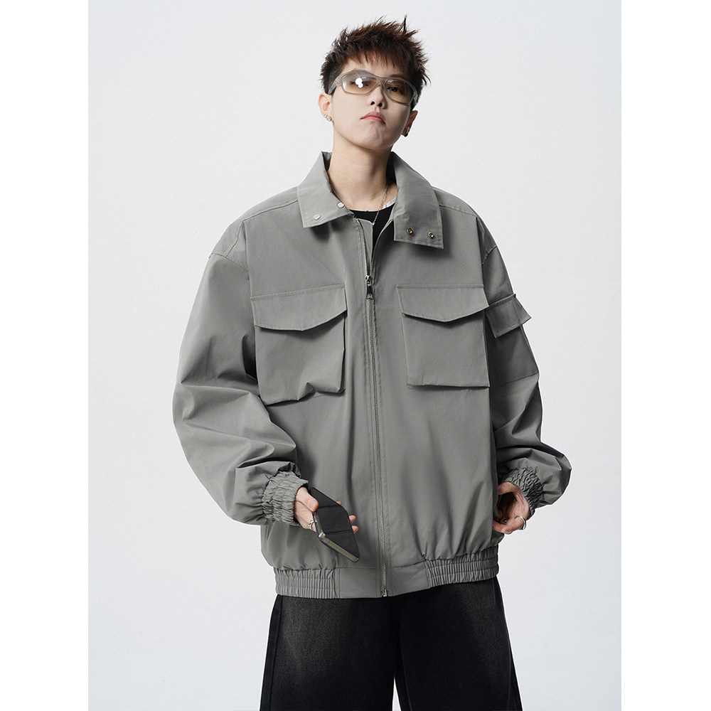 A440-JK033-P58工装大口袋夹克外套，男装夹克，电商A440