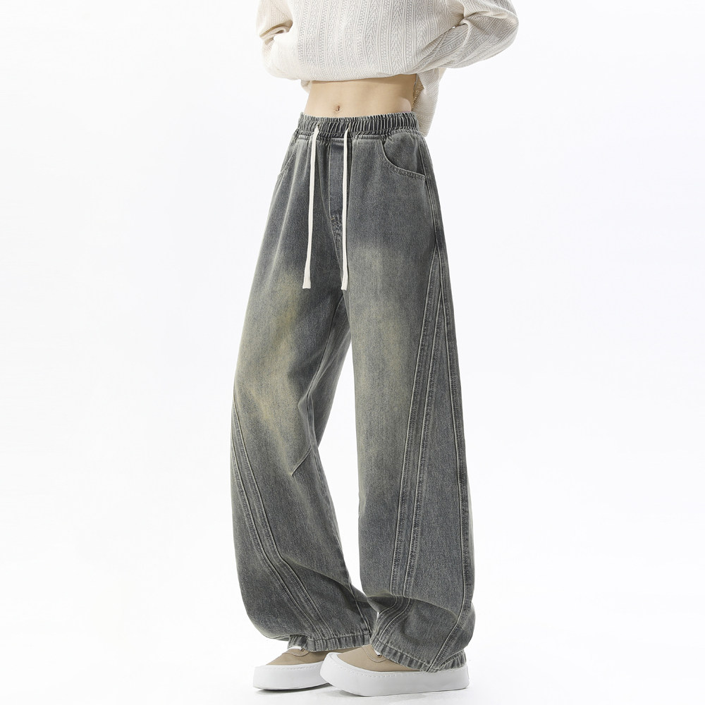 A440-K265-P45春季侧边条纹牛仔裤，男装牛仔裤，电商A440