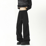 A440-WK197-P48滑棉卫裤网络褶皱休闲裤，男装休闲裤，电商A440