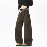 A440-K350-特P60重磅工装休闲裤水洗棉布抖音，男装工装外套，电商A440