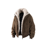 A440-MY2568-特P100座山雕麂皮棉衣，男装棉衣，电商A440