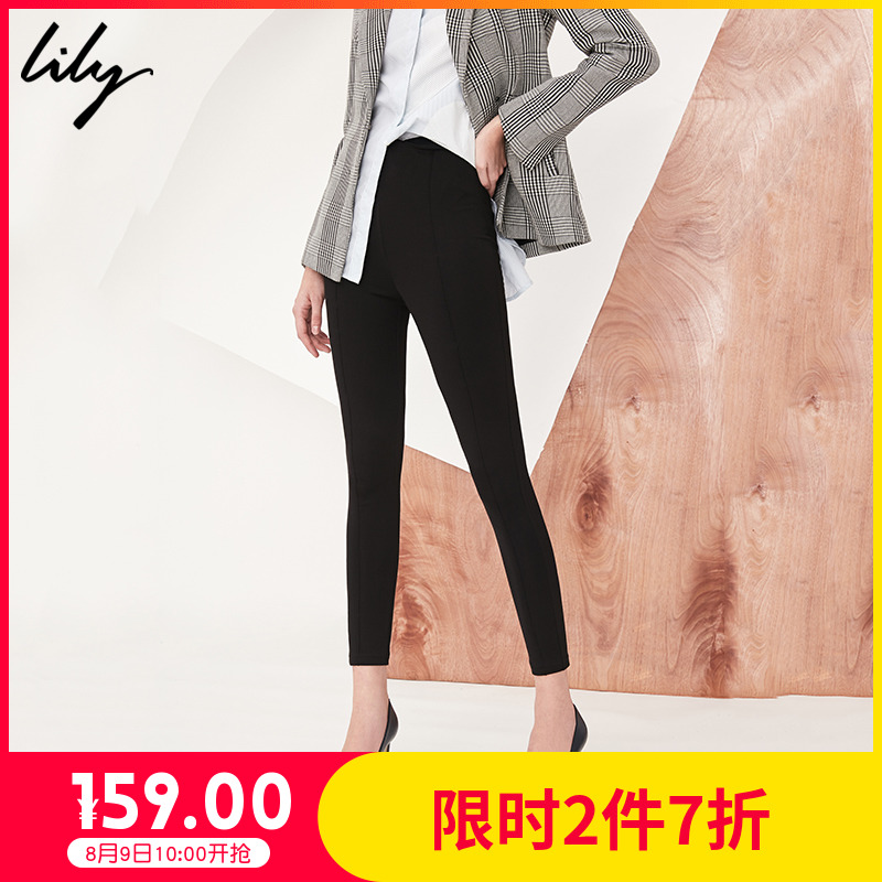 Lily2018´ºÐ¿îÅ®×°ÉÌÎñOLͨÇÚºÚÉ«ÏÔÊÝ´òµ×¿ã118100CZ303