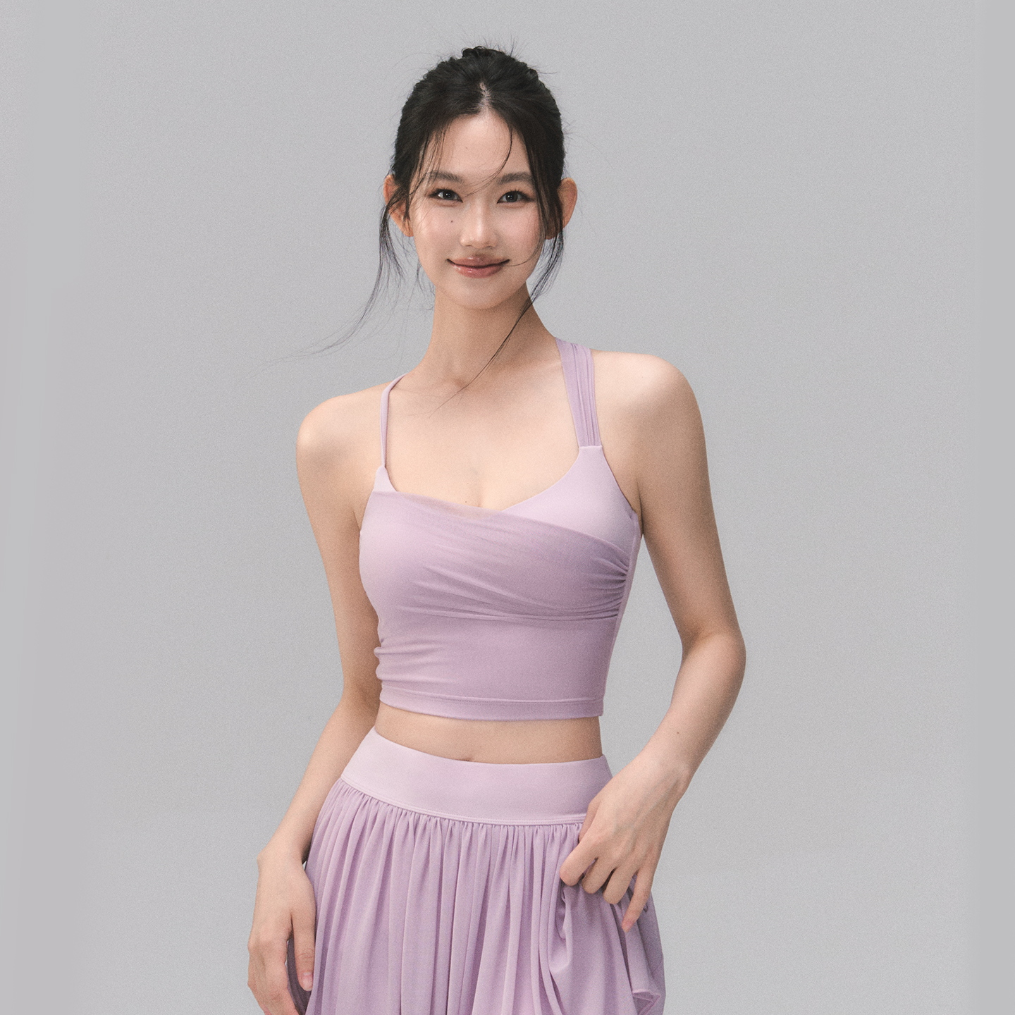 瑜伽服运动背心女防震跑步健身