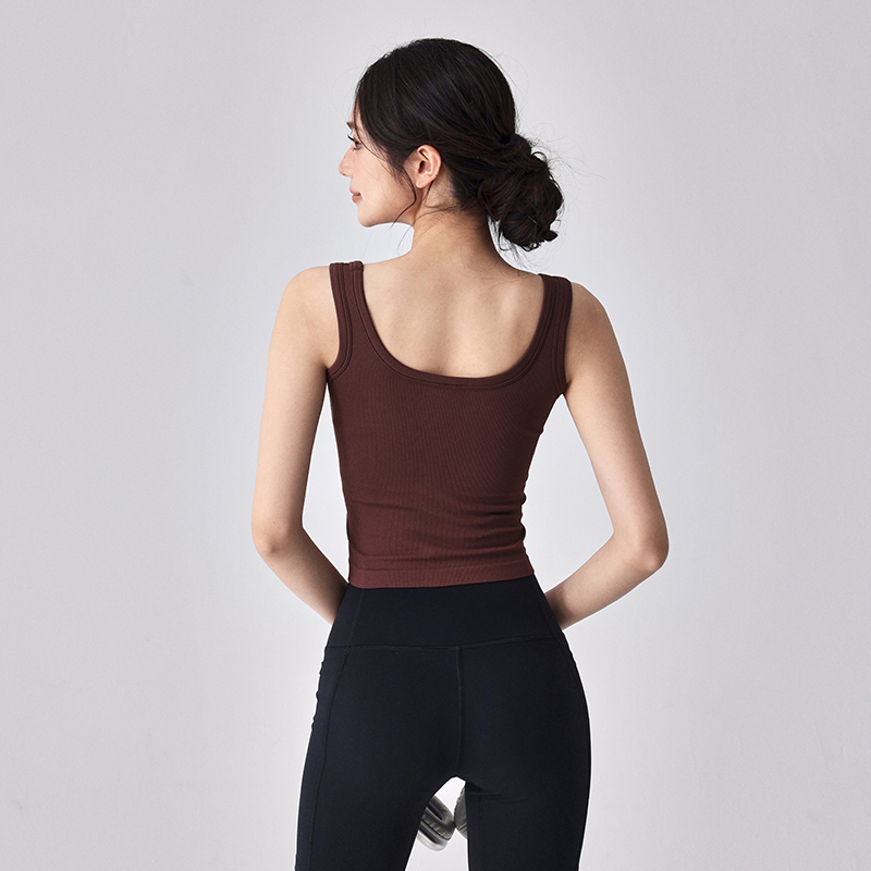 运动背心女防震跑步瑜伽健身文胸