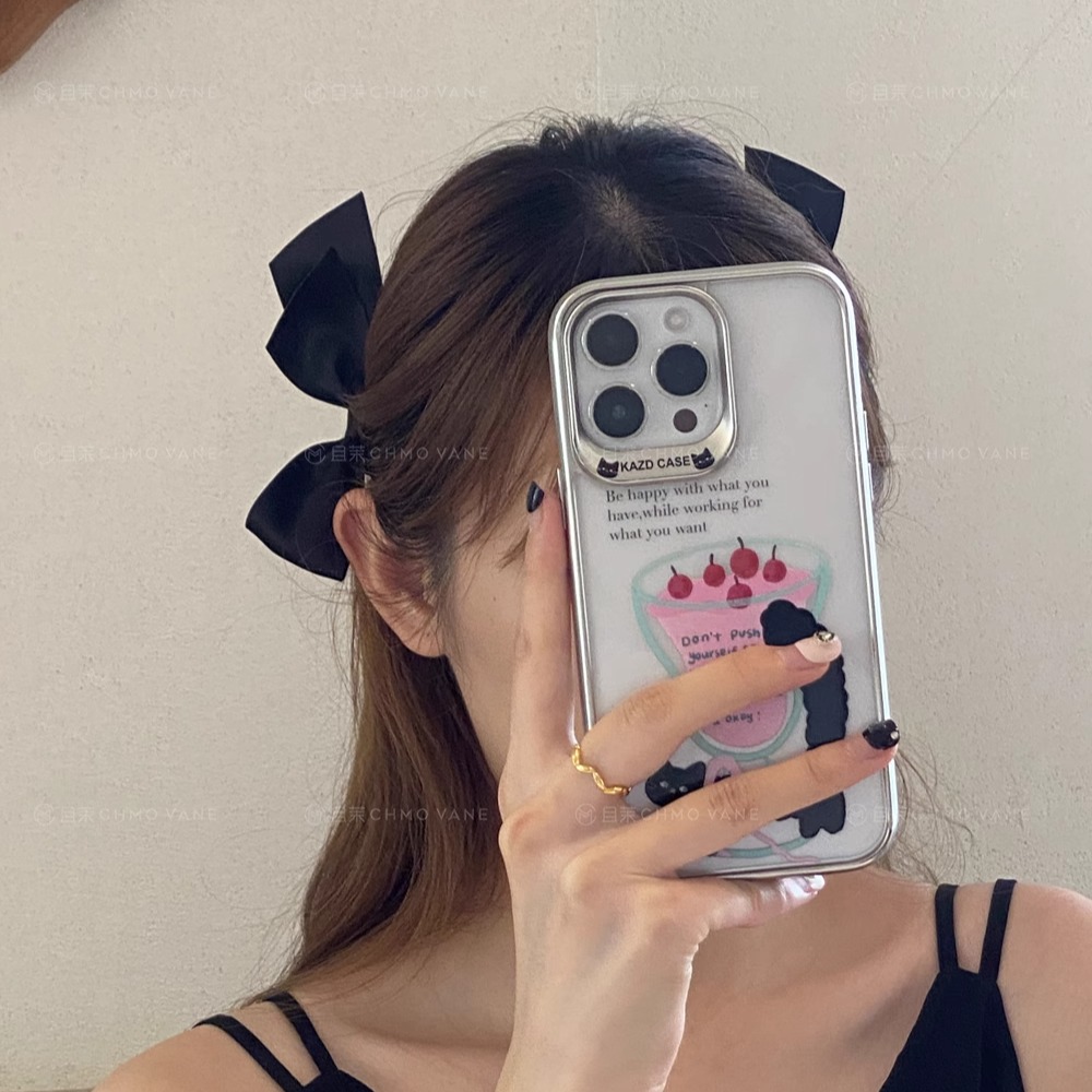 精致兔耳朵侧边夹发饰