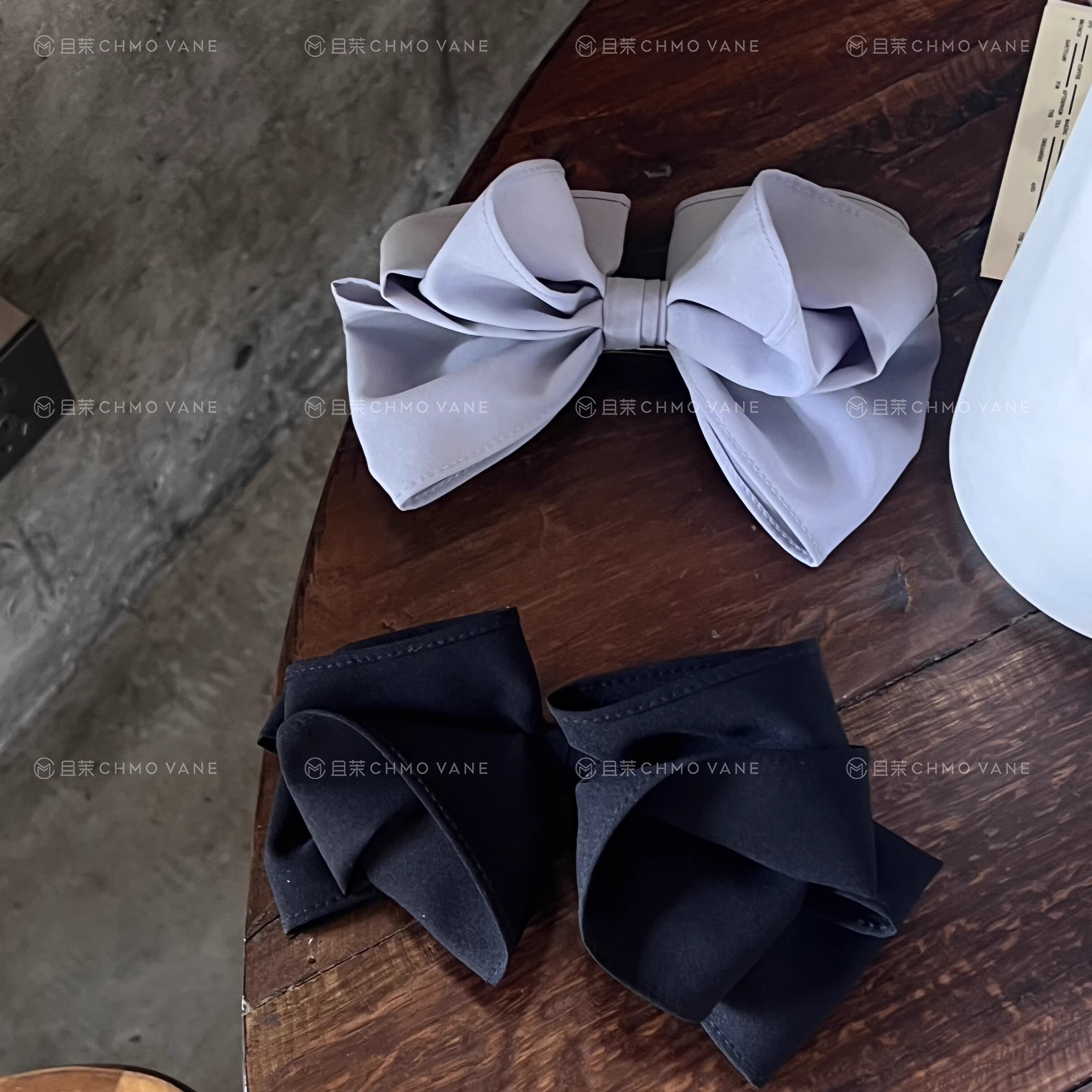 且茉~【3.24新品】小傲气~泡菜蝴蝶结发夹立体版型头饰发饰新款