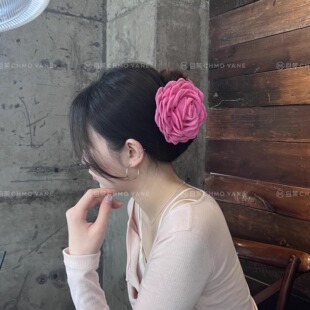 敲紧实大号鲨鱼夹后脑勺抓夹发卡盘发 树莓啵啵 且茉 3.24新品