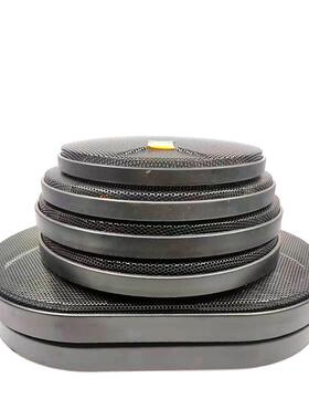 汽车音响喇叭改装网罩4寸5寸6.5寸8寸喇叭罩铝合金通用车载喇叭网