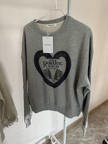 mmt心形图案卫衣 有店主实拍图