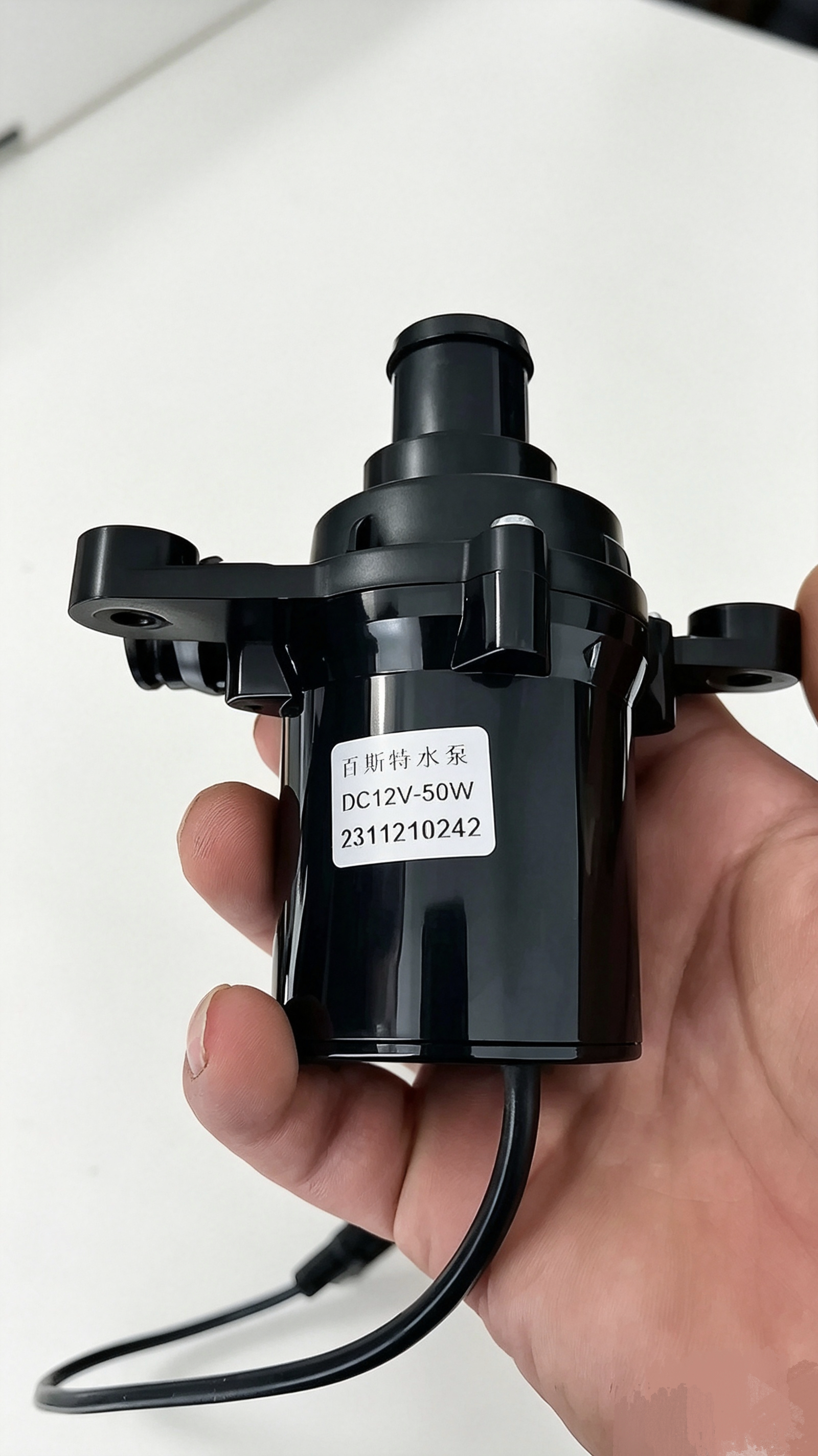 智能马桶u型水箱专用抽水泵增压泵，百斯特水泵，12伏50W