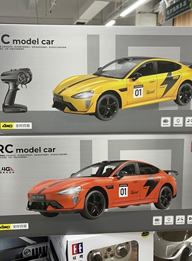 胜雄1:14 大尺寸全比例高速遥控车跑车男孩玩具4WD四驱RC汽车模型