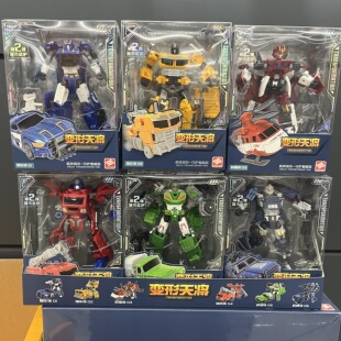 锦江变形天将第2弹城市救护机器人玩具男孩机甲变形汽车儿童玩具