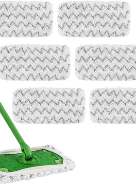 适配Swiffer Sweeper3M花王干湿两用拖把替换套头加厚吸水墩布