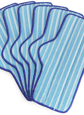 适配Dupray Nea蒸汽拖把布加厚粘贴式家用吸水拖把头配件替换抹布