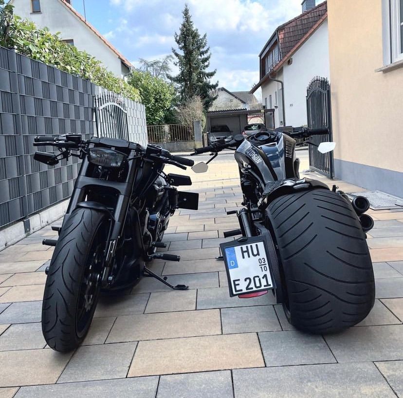 进口哈雷金刚狼宽胎883n复古双v缸水冷太子铁马400重型巡航摩托车