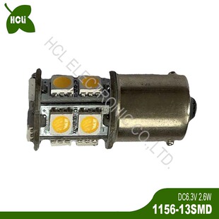 高品质 DC6.3V 12V 24V BA15S P21W 1156 1141 R5W R10W LED灯泡