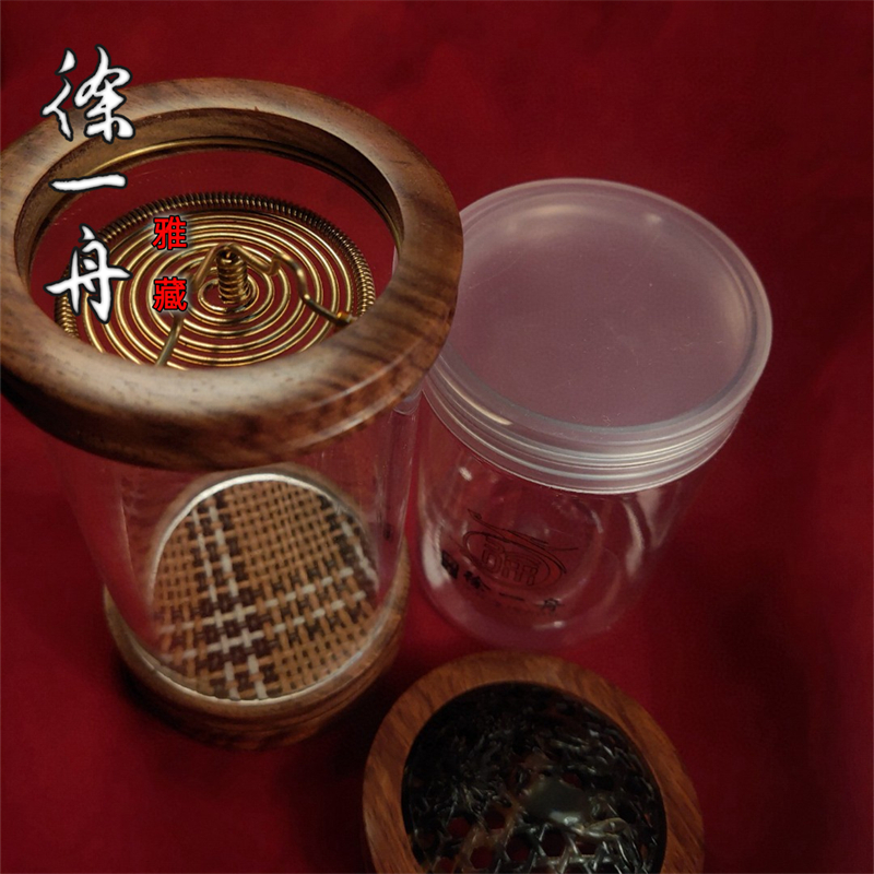 徐一舟5等距簧实木牛角蒙心蝈蝈