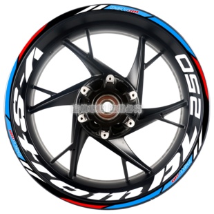 DL250 VSTROM650 VSTROM1050 改装轮毂贴 钢圈贴 尾箱 反光贴纸