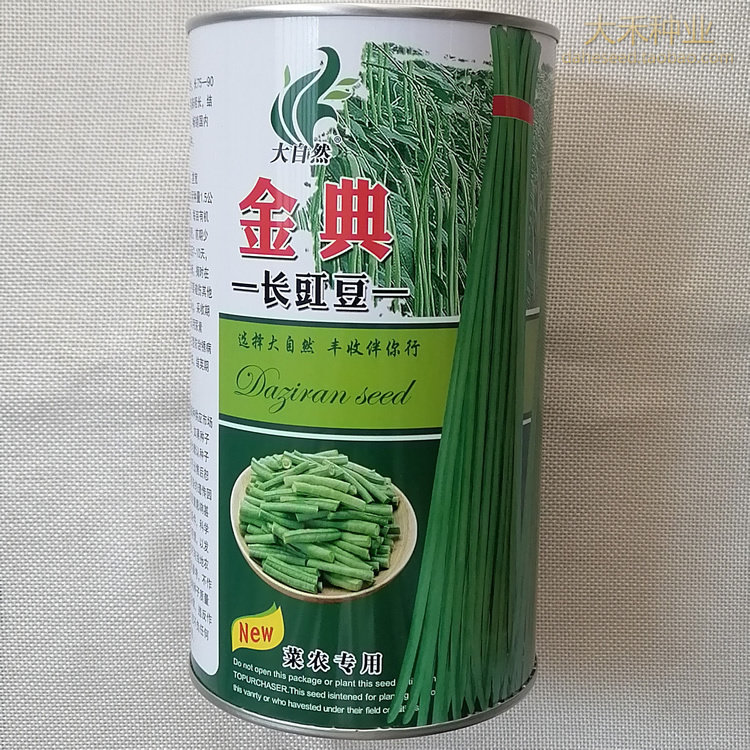 金典长豇豆种子优选早中熟豆角种籽荚条顺直粗长翠绿高产蔬菜豆角