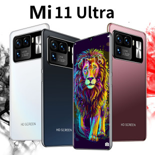 跨境现货Mi11Ultra大屏幕国产外贸安卓智能手机2 新款 16G海外代发