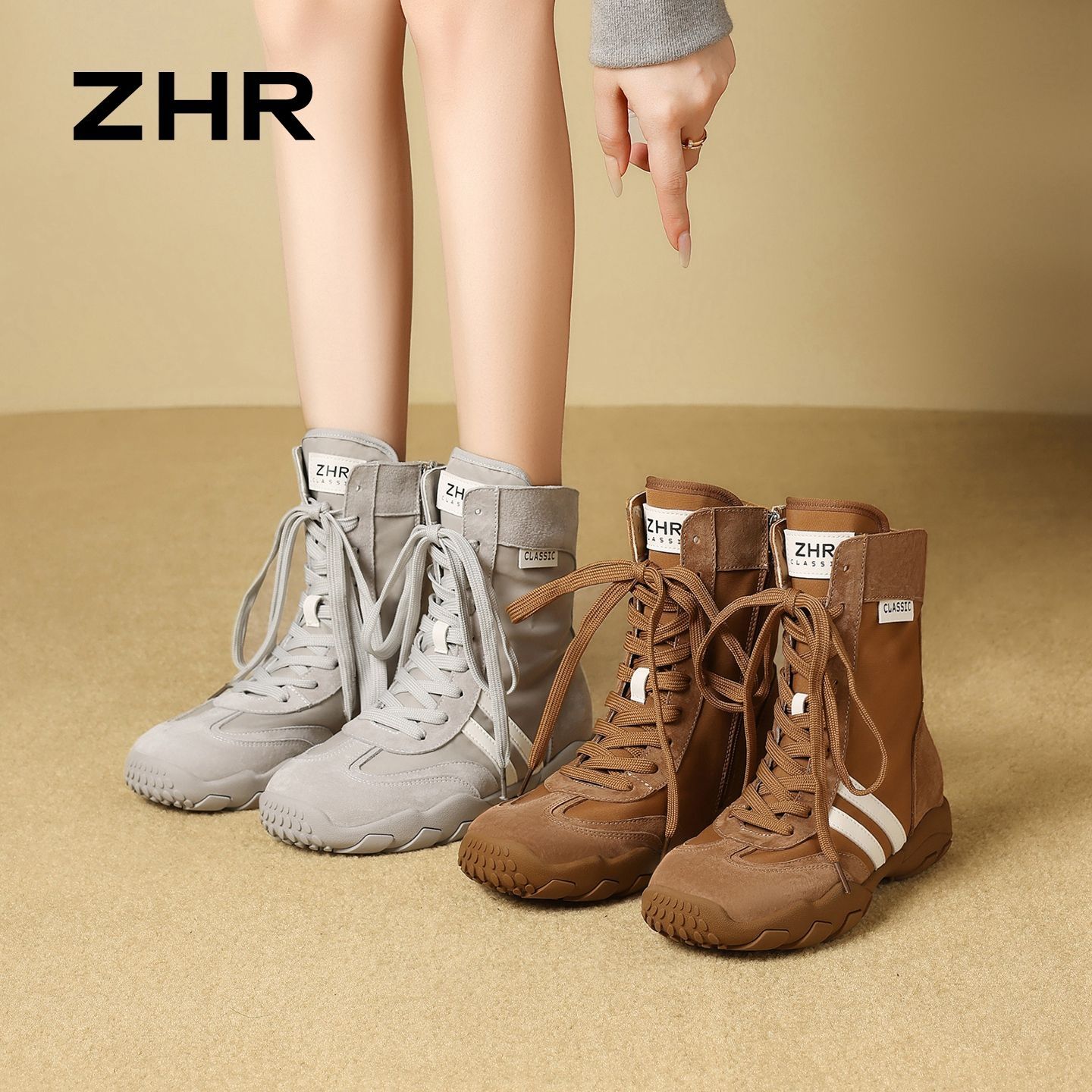 ZHR美拉德马丁靴女2026新马丁靴