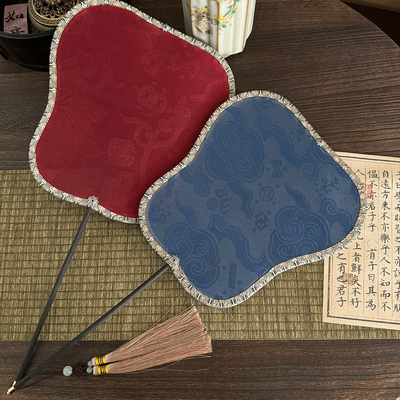 古风汉服素雅团扇复原扇芭蕉扇