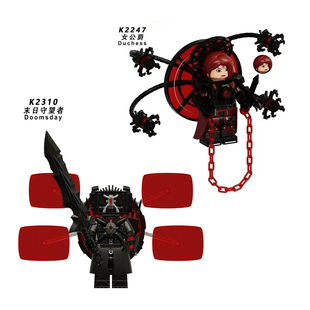 新款监控人守望者布拉德狩猎者马桶人音响人拼装积木人仔男孩玩具