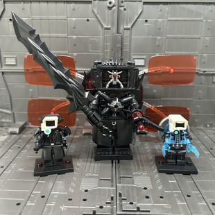 16季监控人末日守望者马桶人音响人适用乐高拼装积木人仔男孩玩具