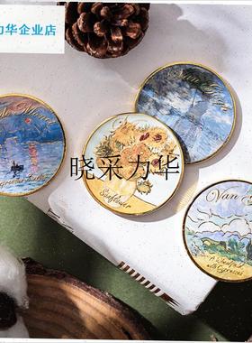 文创纪念币生日纪念币r名画油画系列纪念章徽章旅游纪念品礼物l