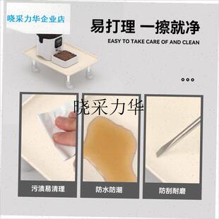 自动喂食器d增高架宠物餐盘支架猫咪狗狗餐垫猫碗加高垫护颈防漏l
